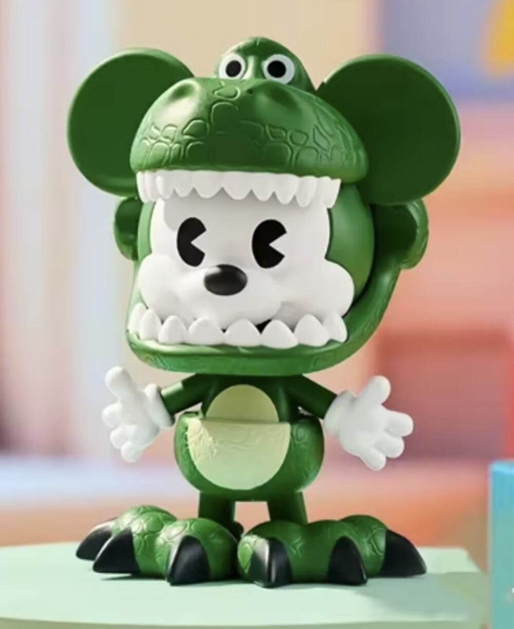 Pop Mart x Disney Remixed Rex Mickey, Collectible Art Figure, New